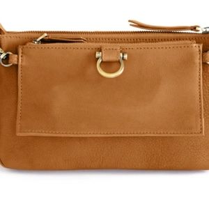 NWT - SAPAHN AE CROSSBODY WRISTLET WALLET - MUSTARD